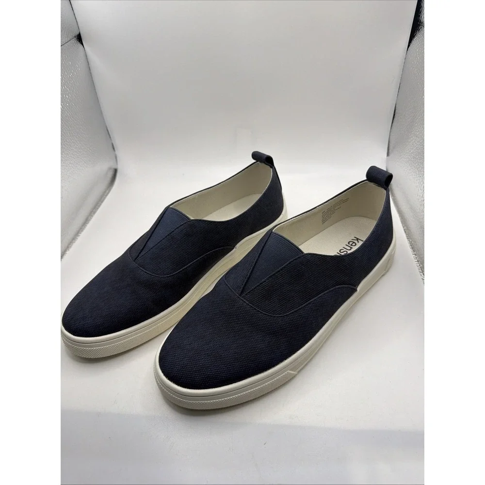Kensie‎ Salia Women's Slip On Comfort Casual Shoes, Navy. Size 8.5